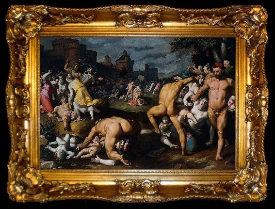 framed  unknow artist Massacre of the Innocents, ta009-2